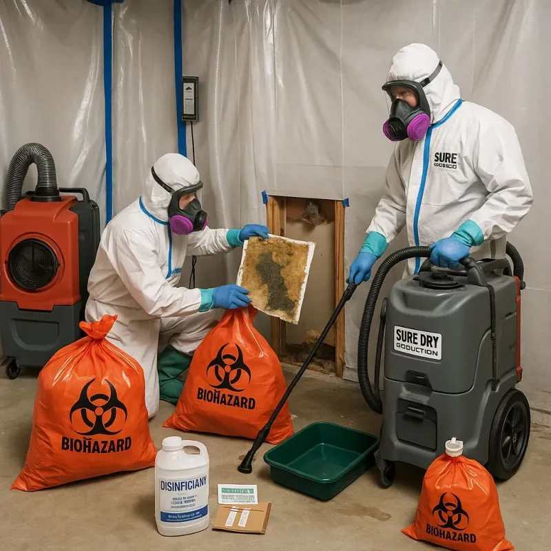 Contaminated Water Handling Protocols process in Friona, TX